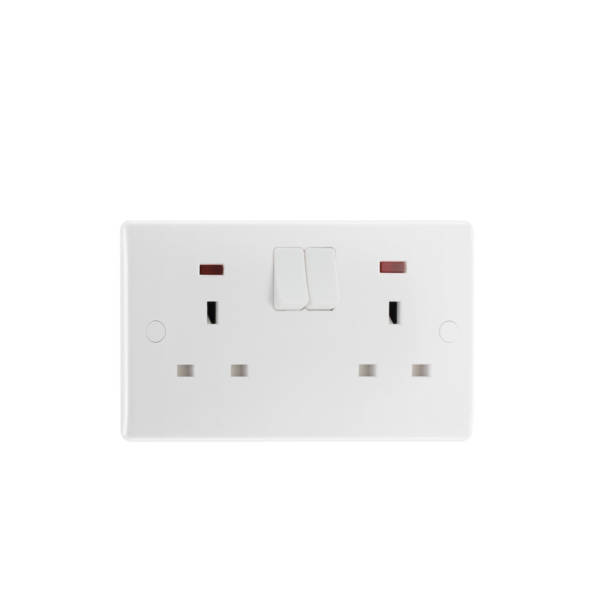 VGT - Switch Socket  - 2 gang with neon