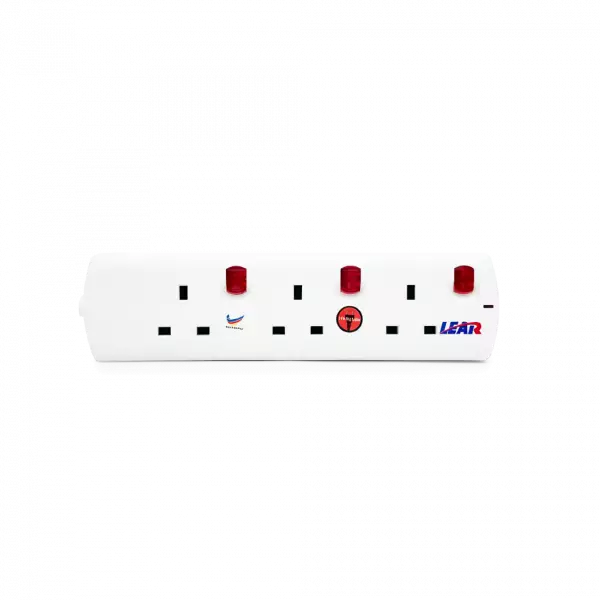 LEAR - Trailing Socket - 3 way - 13 amps