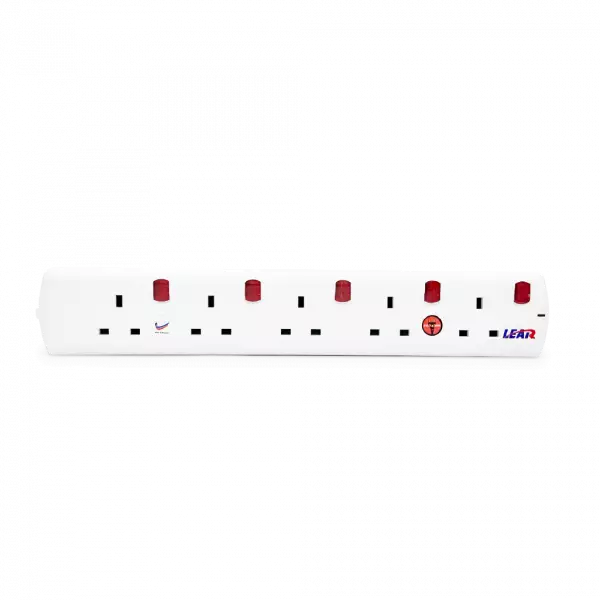 LEAR - Trailing Socket - 5 way - 13 amps