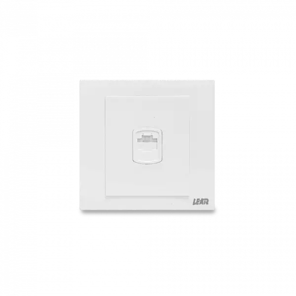 LEAR - 1 Gang Telephone Socket RJ-11