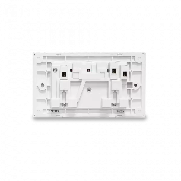 LEAR - 2 Gang Switch Socket with Neon - Image 2