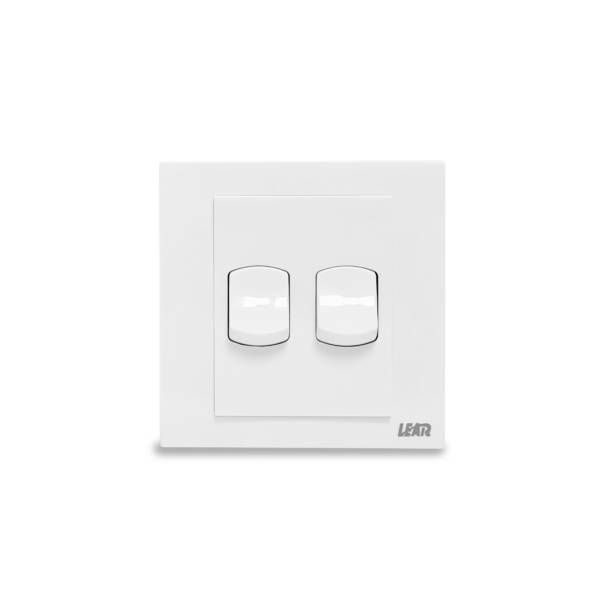 LEAR - 2 Gang 2 Way Switch