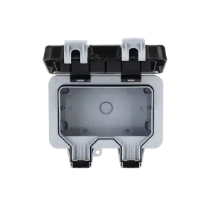 OUTDOOR WATERPROOF BOX (IP66) 2 GANG